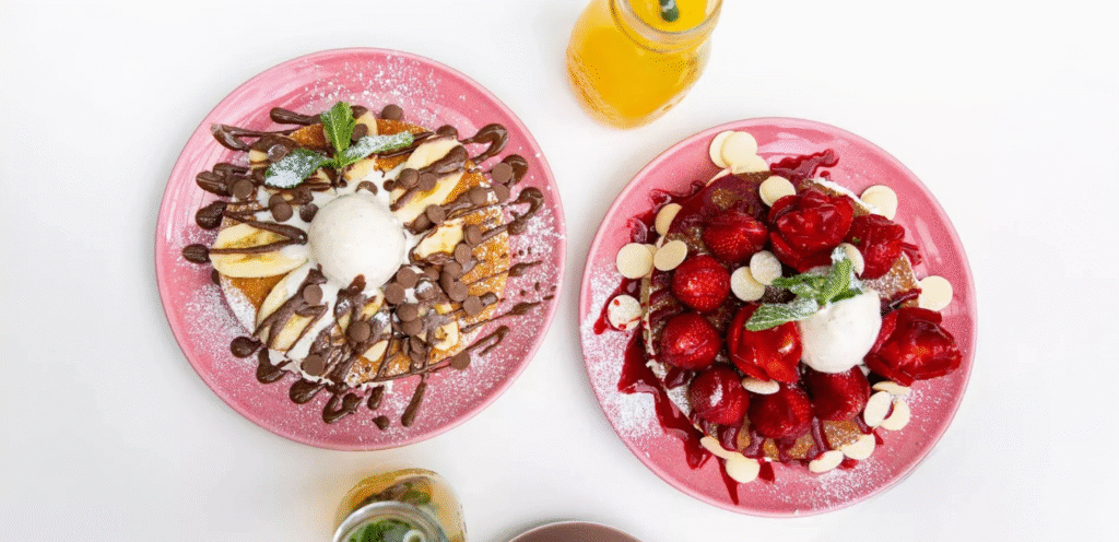 Les desserts chez Crêpe Touch - la gourmandise finale